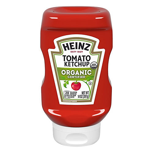 HEINZ Organic Tomato Ketchup Stay Clean Cap (397g)(BBD: 4th November 2024)