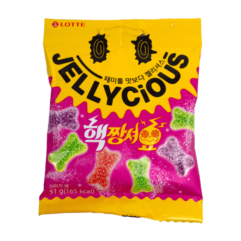 Lotte Jellycious Sour Jelly Fruits (51g)(BB: 22nd January 2025)