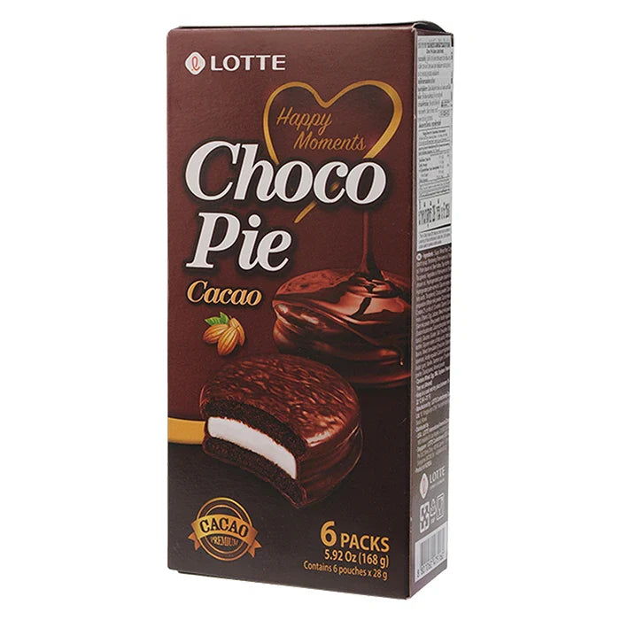 Lotte Choco Pie Cacao (168g)(BB: 14th June 2024) (Min Spend $55)
