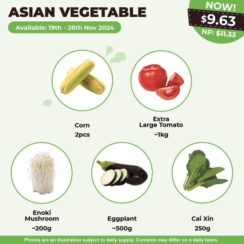 Asian Vegetable Bundle CE