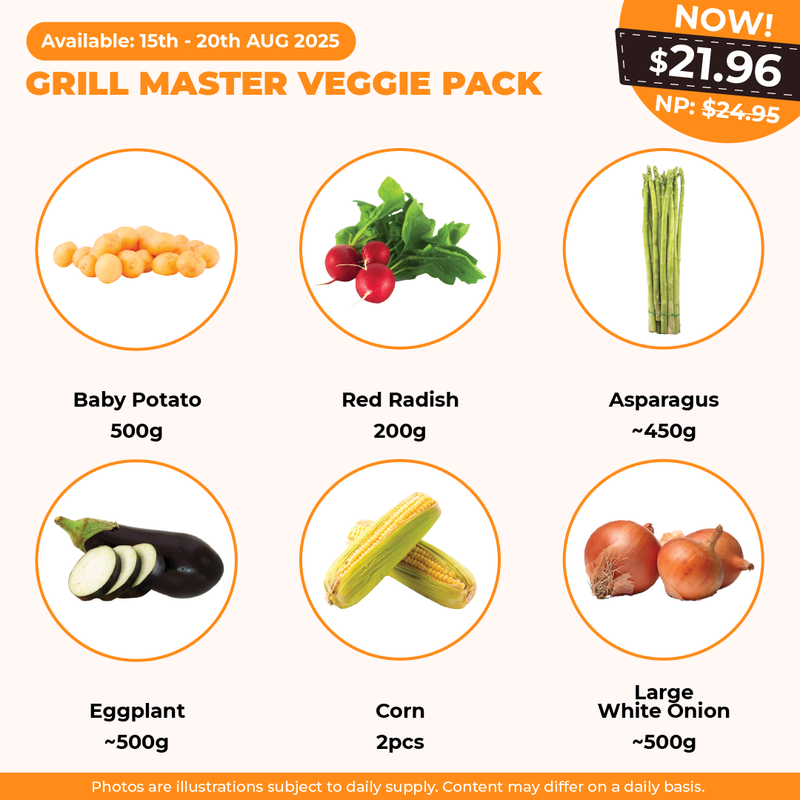 Grill Master Veggie Pack