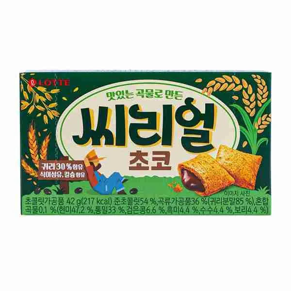 Lotte Cereal Biscuit (42g)(BB: 9th January 2025)
